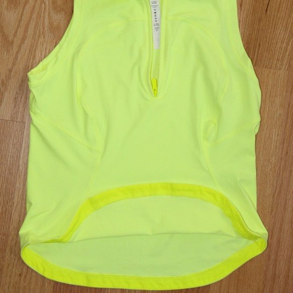 ❤️ Lululemon Court Rival Skirt Long & Front-Zip Mock-Neck Tennis Tank; Sz 4 - Picture 7 of 7